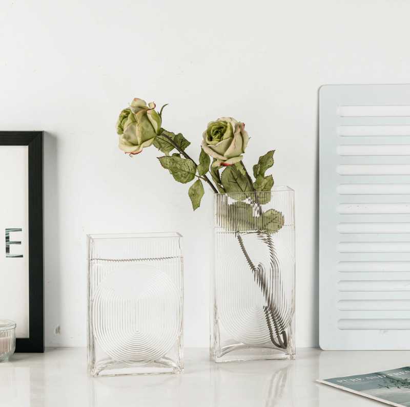 RYLAVA Modern Minimalist Cactus Shaped Transparent