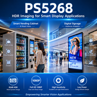 Module de caméra USB personnalisé 1080P PS5268, 2 mégapixels, WDR, mise au point fixe, mini caméra avec capteur CMOS 1/2.7'' pour terminal intelligent et sécurité