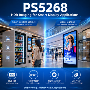 โมดูลกล้อง USB รุ่น PS5268 ความละเอียด 1080P แบบกำหนดเอง 2 ล้านพิกเซล WDR โฟกัสคงที่ กล้องขนาดเล็กพร้อมเซ็นเซอร์ CMOS 1/2.7 นิ้ว สำหรับสมาร์ทเทอร์มินัลและระบบรักษาความปลอดภัย - Product Image 3