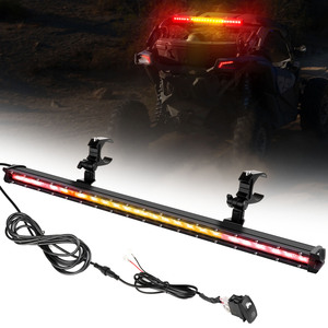 Barra de Luz de Persecución Ultradelgada de 25" con Freno, Señal de Giro y Luz de Reversa para Offroad UTV/ATV Can-<span class=keywords><strong>Am</strong></span> Maverick X3 Polaris RZR/Jeep - Product Image 1