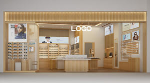 Elegantes vitrinas con iluminación LED para exhibir gafas de sol |   Mostrador de Diseño Interior Moderno para Exhibición de Gafas y Tiendas, Ideal para Salas de Exhibición de Moda - Product Image 4