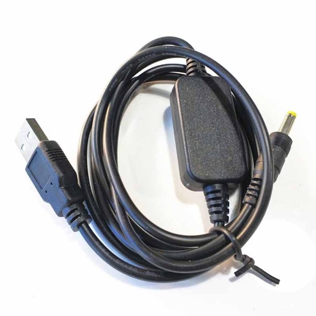 USB Voltage boost Cable, Charging Power Cord, 5V to 12V, Suitable for Routers, Dueros Home Speakers, Tmall Genie, Fangtang