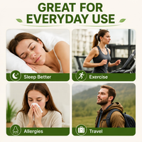 Bandes nasales CE MSDS à retrait indolore, sans résidus, adhésif puissant, anti-ronflement, pour une meilleure respiration et un sommeil amélioré, personnalisables OEM