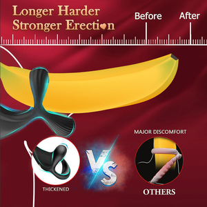 Anello Vibrante Telecomandato in Silicone per Massaggio Prostatico e Plug Anale, Giocattolo Sessuale Maschile Bestseller su Amazon - Product Image 5