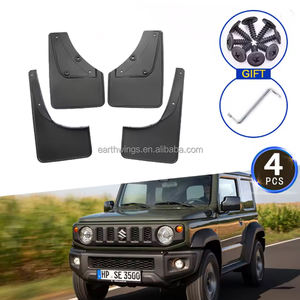 Bavette pour <span class=keywords><strong>Suzuki</strong></span> Jimny Sierra 2019-2022 JB64W Accessoires Auto JB74W Garde-boue Garde-boue de roue avant arrière - Product Image 1