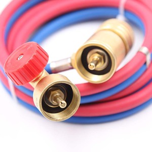 Antorcha de Soldadura Mapp, Cable de 2 Metros, Cabeza Recta Recubierta de Cobre, para Uso con Oxígeno y Propano - Product Image 4
