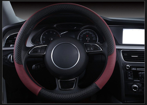 Accessoires Auto 2026 : Housse de Volant en Cuir Tendance pour Voiture, Ajustement Universel - Product Image 6