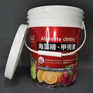 Plastic paint buckets IML labels printers IML labeling printing manufacturer national in mould label pail sunway