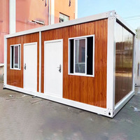 Maisons préfabriquées de 20 pieds et 40 pieds, conteneurs de maison pliables, conteneurs à assemblage rapide, dortoirs, mini-maisons en conteneurs