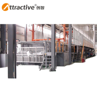 Linea di produzione automatica della pittura dell'attrezzatura di sabbiatura della macchina di rivestimento di potere dei prodotti industriali