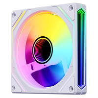 Ventilador para Caja de PC NK120 de 6 Pines, 120 mm, RGB Blanco, Silencioso (20dBA), 1200 RPM, 12V CC, para Computadoras de Juego, Proveedor OEM al por Mayor