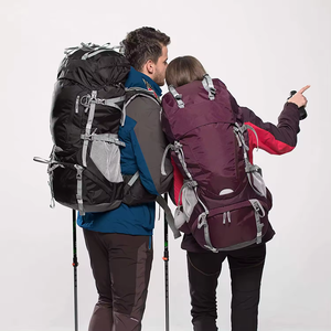 Mochila de Montañismo Ligera de Gran Capacidad Personalizada, 55 Litros, para Senderismo y Camping - Product Image 3