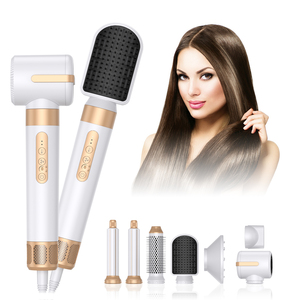 Estilizador de Cabello Multifuncional 7 en 1 con Cepillo Difusor y Accesorio para Rizar, Herramienta Eléctrica Portátil Todo en Uno para Viajes - Product Image 3