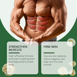 Crème de soin musculaire East Moon, ligne d'exercices de fitness pour hommes, traitement de massage corporel tonifiant les muscles - Product Image 3