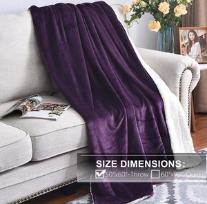 Inthetrend Cotton Polyester Fleece Korean <b>Portable</b> Throw Blanket All Seasons Soft Warm Cozy Jacquard Plush Fluffy Couch Sofa <b>Bed</b> - Product Image 2
