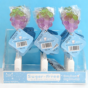 Bonbons durs fruités lumineux de 20g en forme de cristal (<span class=keywords><strong>Sirène</strong></span>, <span class=keywords><strong>Crabe</strong></span>, Raisin, Arc-en-ciel, Papillon, Fleur de cerisier, <span class=keywords><strong>Petite</strong></span> marguerite) en sachet - Product Image 5