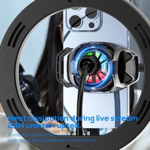 Nouvel Arrivage MEMO DL22 RGB Nut Holes Refroidisseur de Téléphone Portable pour Diffusion en Direct - Product Image 3