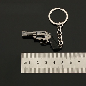 Hot Mini Smith & wesson M500 Revolver hợp kim Đồ chơi mô hình Keychain Đồ chơi súng Keyring Gun Móc chìa khóa quyến rũ vũ khí đạo cụ đồ trang trí - Product Image 5