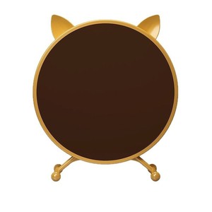 Desktop <b>Makeup</b> <b>Mirror</b> Round With <b>Led</b> Light For Bedroom And Dormitory Use - Product Image 5