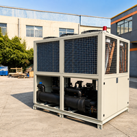 Température Ambiante Élevée 55 ℃   Refroidisseur à vis industriel refroidi par air pour le refroidissement des centres de données