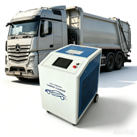 Máquina de Eliminación de Carbono del Motor Automotriz SH-P-2000, Equipo de Limpieza con Oxihidrógeno HHO para Garajes y Negocios Móviles