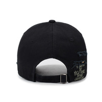 Vintage Distressed Patch Borduurwerk Stippen Fruit Letter 6 Panel Katoen Ademend Baseball Cap Harde Klep Casual Hoed Unisex Vier