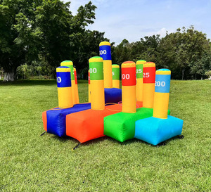 <span class=keywords><strong>Jeu</strong></span> commercial intérieur et extérieur Oxford <span class=keywords><strong>Hula</strong></span> <span class=keywords><strong>Hoop</strong></span> Toss Game Anneau gonflable Carnaval pour 2 compétitions de jeux d'équipe - Product Image 1