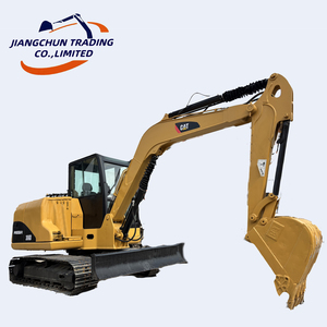Excavadora Pequeña CAT 306D, Máquina de Orugas Resistente, Adecuada para Proyectos de Paisajismo, Excavación de Zanjas y Reparación - Product Image 1
