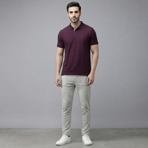Polos para Hombre, Deportivos y Elegantes, Tejido Transpirable, Polos con Bordado Personalizado para Estilos de Vida Activos - Product Image 1
