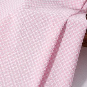 RTS <strong>Yarn</strong> <strong>Dyed</strong> Plaid 100% <strong>Cotton</strong> Bubble Seersucker <strong>Fabric</strong> - Product Image 2