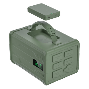 Fuente de Alimentación Portátil de 384 Wh con Salida de 300 W, USB-C PD de 100 W, 12 V y Toma de Corriente para Coche, y Entrada Solar para Camping - Product Image 1