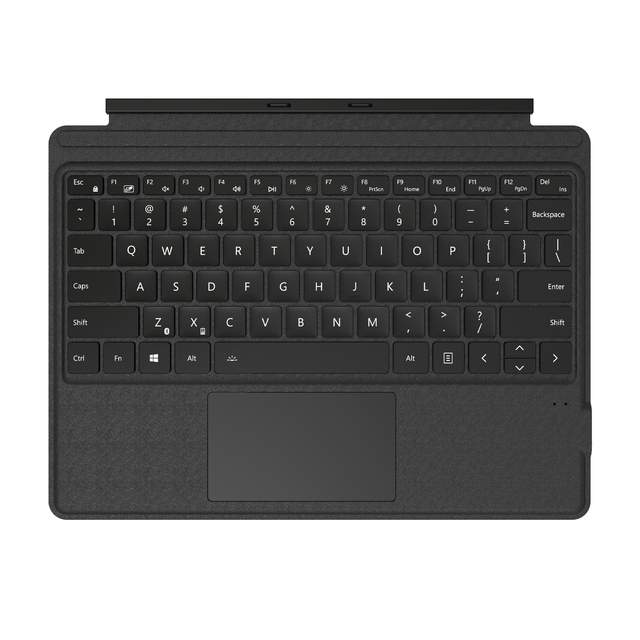 Rechargeable Folio Keyboard with Touchpad Ultra-Slim Wireless Portable Keyboard for Microsoft Surface Pro 8