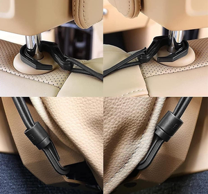 Großhandel 3-lagiges Auto Sicherheits netz Hund Isolation Rücksitz Organizer Haken Fracht netz Aufbewahrung tasche Custom Cutting Processing Service - Product Image 6