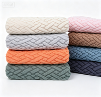 Tissu uni extensible en polyester et élasthanne pour rembourrage de canapé, housses de chaise et sacs - Matériau élastique pour la maison et l'habillement