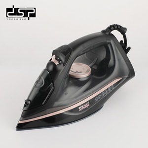 เตารีดไฟฟ้า DSP รุ่น KD1352 สีม่วงและสีดำ แผ่นความร้อนสแตนเลส 220-240V เตารีดไอน้ำสำหรับรีดผ้า - Product Image 4