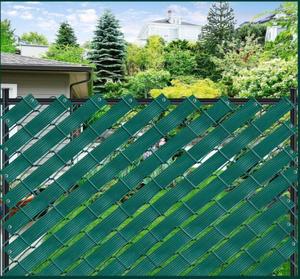 Ruban de confidentialité vert <span class=keywords><strong>pour</strong></span> clôture, résistant aux UV / Ruban de confidentialité vert en <span class=keywords><strong>PVC</strong></span> - Product Image 4