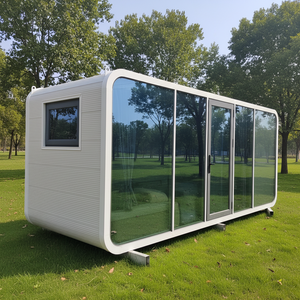 Casa Cápsula de Panel Sándwich con Certificación CE ISO, Cabaña Prefabricada de Montaje Rápido para Hotel, Parque, Campamento de Trabajadores, Dormitorio - Product Image 6
