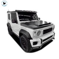 Kit carrosserie Liberty Walk LB Design 2019 et plus pour Suzuki Jimny Pare-chocs avant Diffuseur arrière Capot Garde-boue Grille principale
