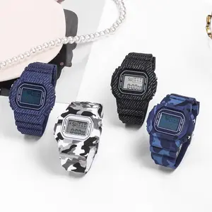 Wholesale kol saati digital jam tangan digital watches new material waterproof quartz Led watches
