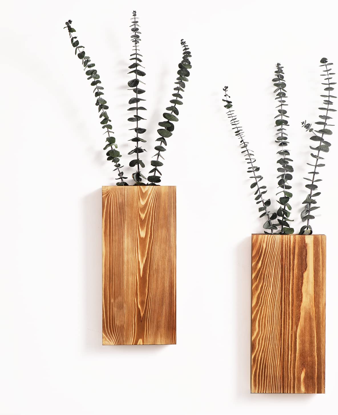 Деревянная настенная ваза, трендовый декор, подвесной Карманный плантатор для растений, внутренние настенные карманы для растений, деревянная настенная ваза