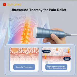 Appareil de physiothérapie à ultrasons à double canal Jianlong Ultrawave pour le soulagement de la douleur physique, les blessures des <span class=keywords><strong>tissus</strong></span> <span class=keywords><strong>mous</strong></span>, 1 MHz - Product Image 2