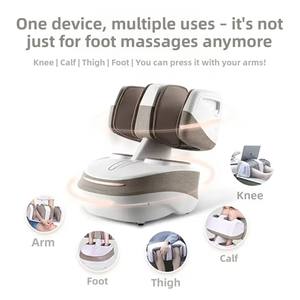 Auf Lager: Elektrischer Shiatsu-Fuß- und Beinmassagegerät mit Rollen und Luftkompression - Product Image 3