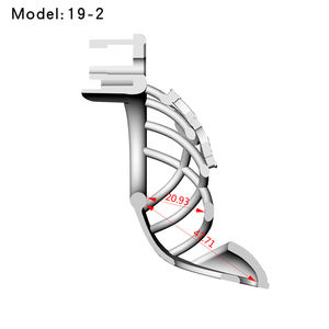 2025 nouvelle <span class=keywords><strong>Cage</strong></span> de chasteté de Style à talons hauts avec prise anale électrique SM jouets sexuels pour hommes pénis Bondage et retenue serrure de chasteté - Product Image 5