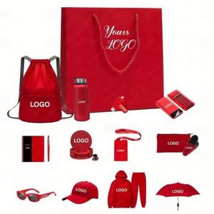 Ensemble de cadeaux publicitaires personnalisés, logo personnalisé, impression sérigraphique, matériau plastique, t-shirt, fournitures de bureau - Product Image 6