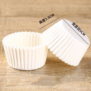 Usine en gros 1000 pièces doublures de Cupcake jetables rondes tasses de cuisson Muffin et gâteau papier sulfurisé emballages de Cupcake - Product Image 5