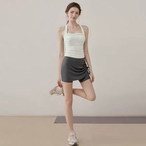 Conjunto Deportivo Reversible de Dos Piezas para Mujer, Ropa Deportiva Atlética a Cuadros, para Gimnasio, Fitness, Yoga, Sin Costuras - Product Image 6