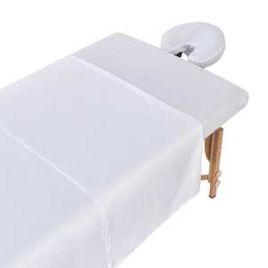 Draps de lit de massage en coton 3 pièces personnalisés en usine spa comprend une couverture de table de massage et un drap-housse de massage - Product Image 6