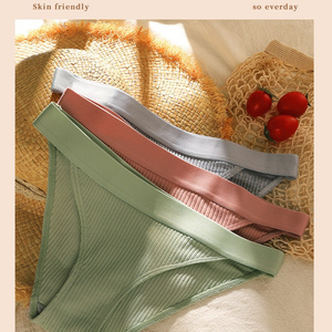 Offre Spéciale filles adolescentes côté cravate Sexy Lingerie <span class=keywords><strong>plus</strong></span> belles femmes en culotte sous-vêtements taille basse coton tongs culottes pour <span class=keywords><strong>femme</strong></span> - Product Image 6