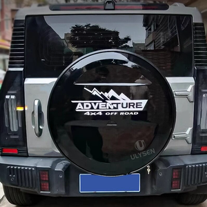 Capa de Pneu Sobressalente Estilo GWagen e Suporte Traseiro para JETOUR Traveler T2, Upgrade Decorativo para Exterior - Product Image 2
