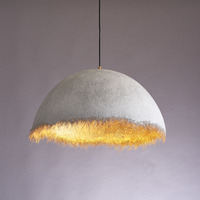 Lampe de lune minimaliste nordique pendentif en résine créative pour café salle à manger Bar étude accessoire décoratif suspendu facile